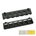 thumbnail image 1 of Vertical Fishing Rod Wall Mounted Rack, 2-Pack Black Rod Holder for Garage Storage, Holds Fishing Rod Combos and Poles, 1 of 8