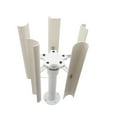 thumbnail image 1 of Vertical Five-blade Wind Generator Model Three-phase Permanent Magnet Brushless Generator Low-speed Windmill Portable Outdoor ,Easy to Use, 1 of 7