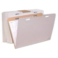 thumbnail image 1 of Vertical Flat File Folders (8 Pack) - 27.5" x 39" Manila Folders - Large Capacity for 22x34 & 24x36 Documents - Stackable Office Filing, Modern Design, 1 of 2