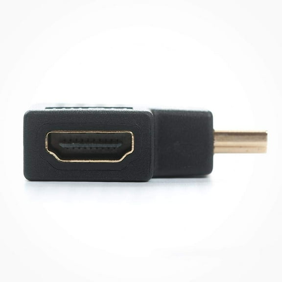 Vertical Flat Right Angle HDMI Adapter