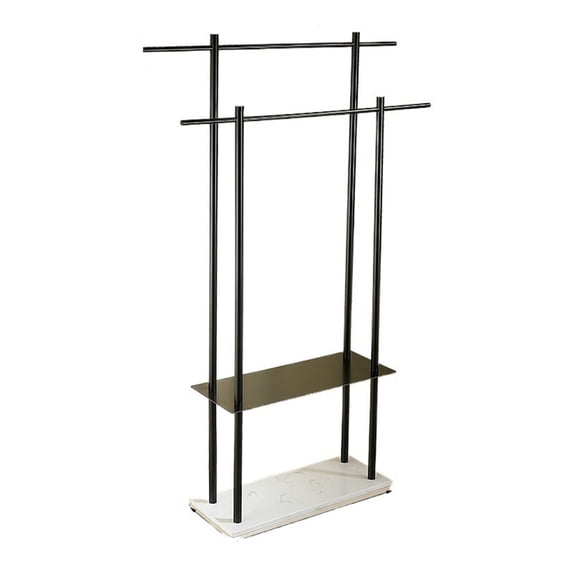 Vertical Floor-standing Marble Towel Rack Hotel Bathroom Storage Rack Toilet Towel Bar