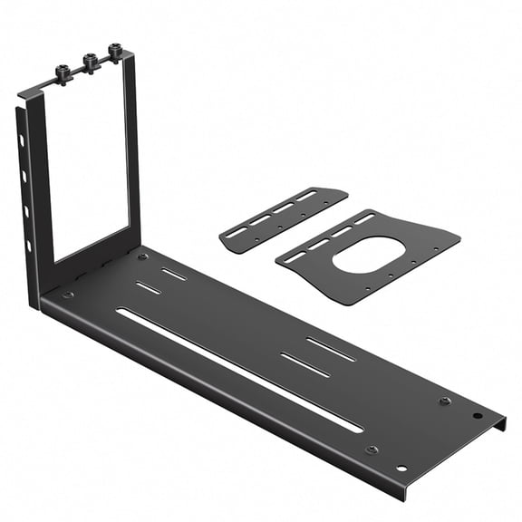Vertical GPU Card Holder 3 Slot Metal for Better Cooling Stability GPU Bracket
