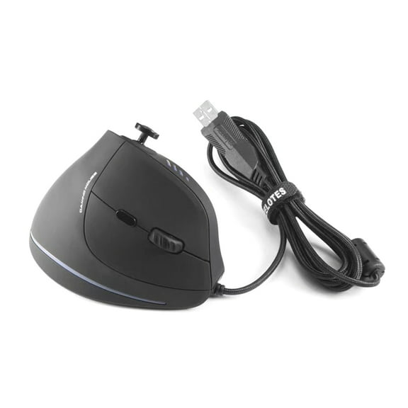 Vertical Gaming Corded Ergonomic Joystick Programmable Gaming 10000DPI for PC Computer Gamers