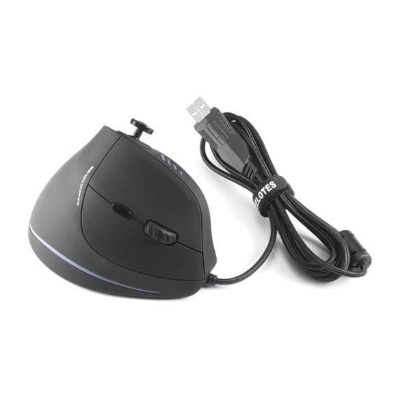 Vertical Gaming Mouse Corded Ergonomic Joystick Programmable Adjustable 10000DPI Gaming Mouse for /Laptop/Desktop