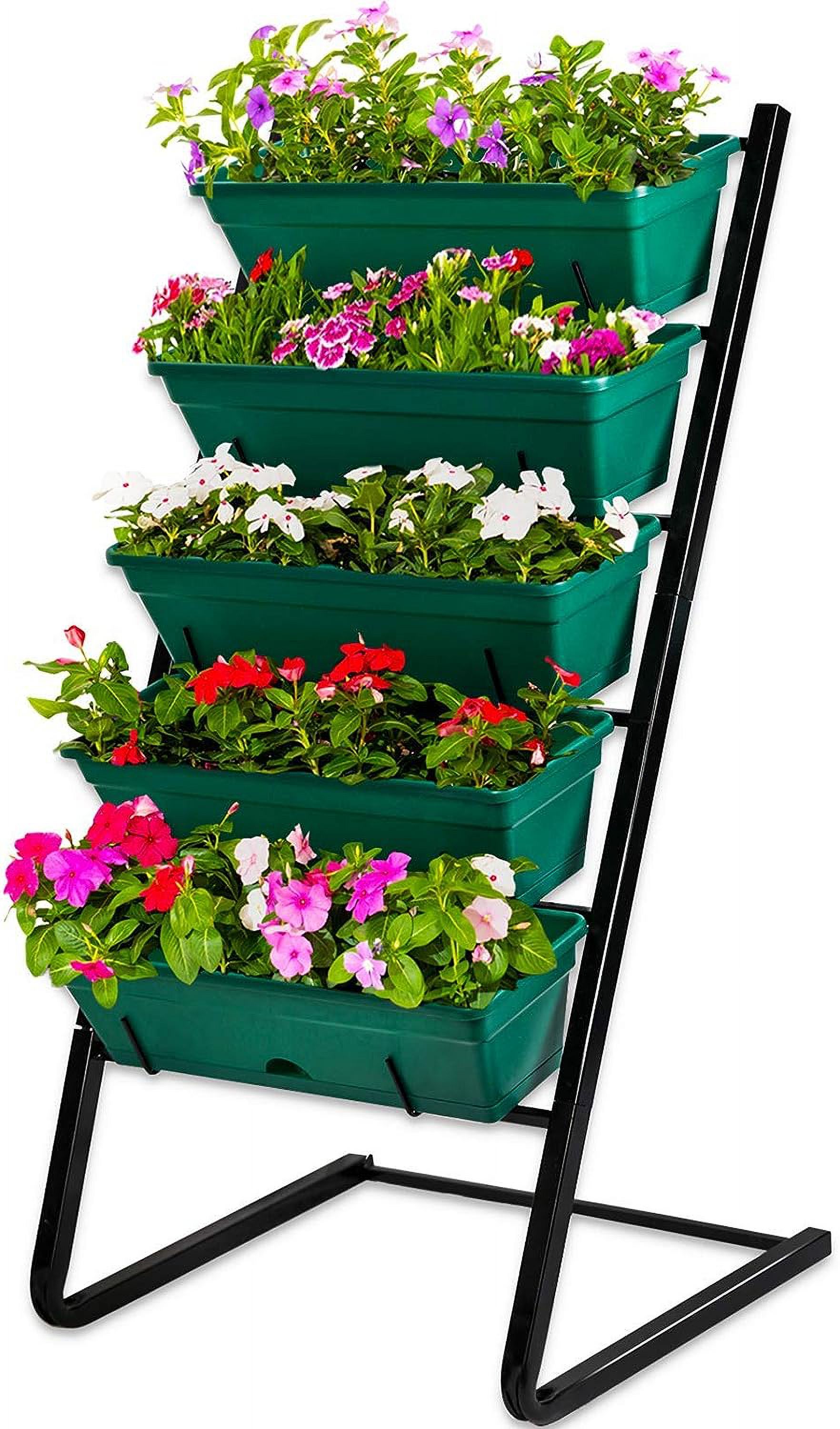 Vertical Garden Herb Raised Bed 4FT Freestanding Elevated Planters with
