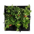 thumbnail image 1 of Vertical Garden Wall Planter 1PC,Hanging Plant BagRecycled Fabric Modular Pockets for Herbs Flowers Balcony Greenery System(Black), 1 of 7