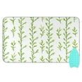 thumbnail image 1 of Vertical Green Sprigs Portable Ironing Mat, Heat-Resistant, Dual-Sided, Foldable for Easy Storage, 1 of 6