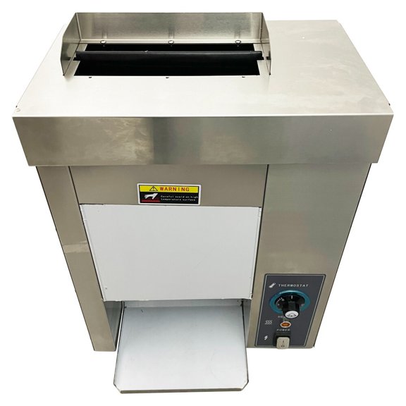 Vertical Hamburger Toasting Machine Cheese Sandwich Hamburger Toaster Bun Baking Conveyor