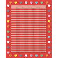 thumbnail image 1 of SHAPES ETC.  Vertical Incentive Chart - Red Heart, 1 of 1