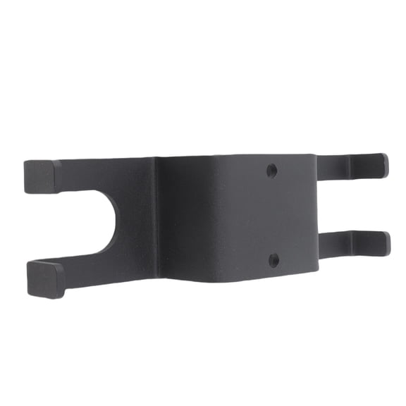 Vertical Iron Barbell Rack, Wall-Mounted Storage Holder for Home Gym, Holds Barbells & Resistance Bands, Black