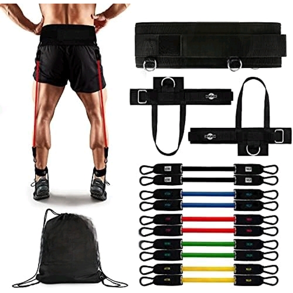 Vertical Jump Resistance Bands | Jump Higher | 5 Pairs of Different Resistance Levels$$Sport & Recreation Other