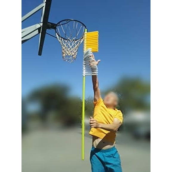 Vertical Jump Tester – Jump N Tap Vert Check Basketball Rim Hanging 10 ft Jump Measurement Tool Jump Trainer Volleyball Training
