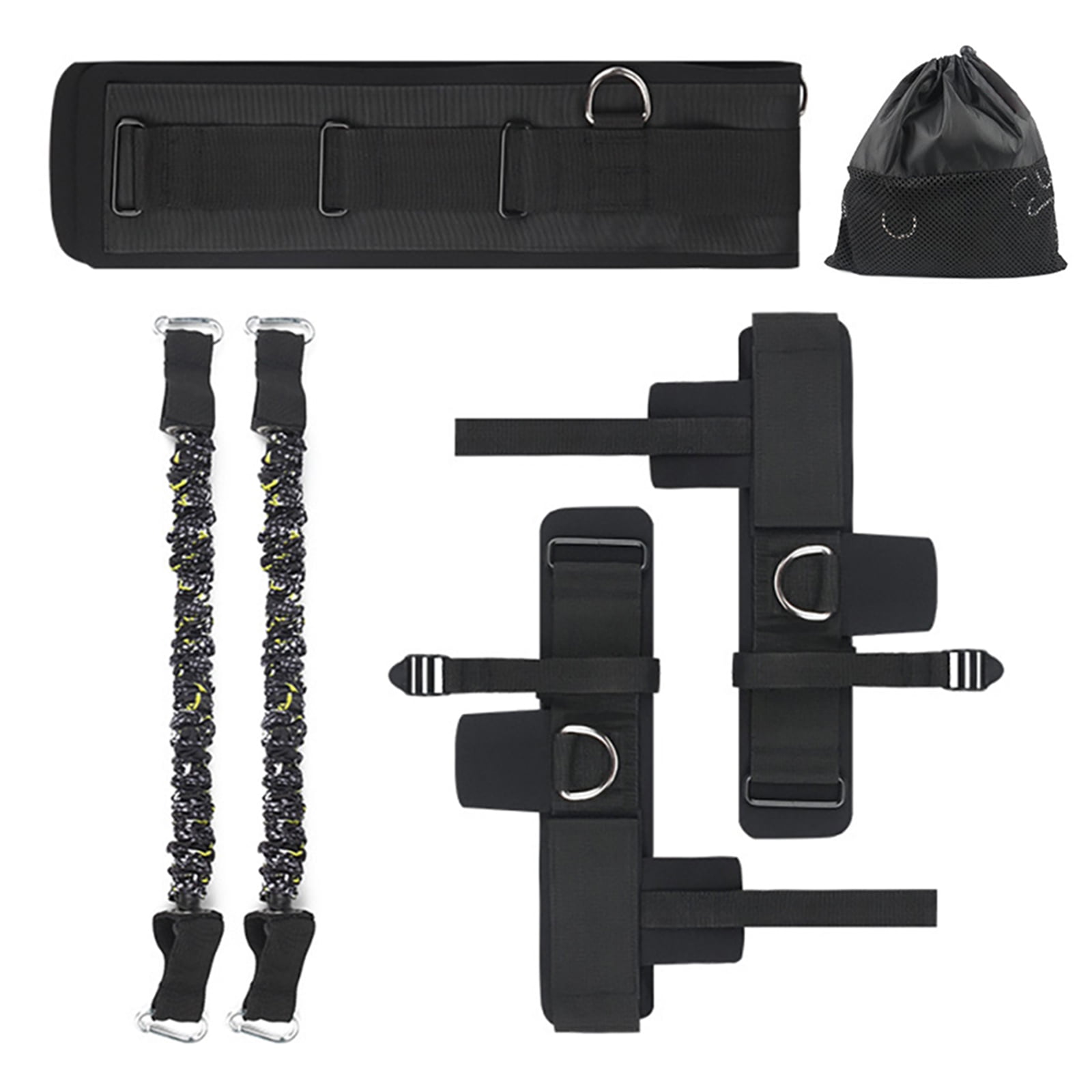 Vertical Jump Trainer Leg Strength Resistance Bands Set for Basketball Football Training