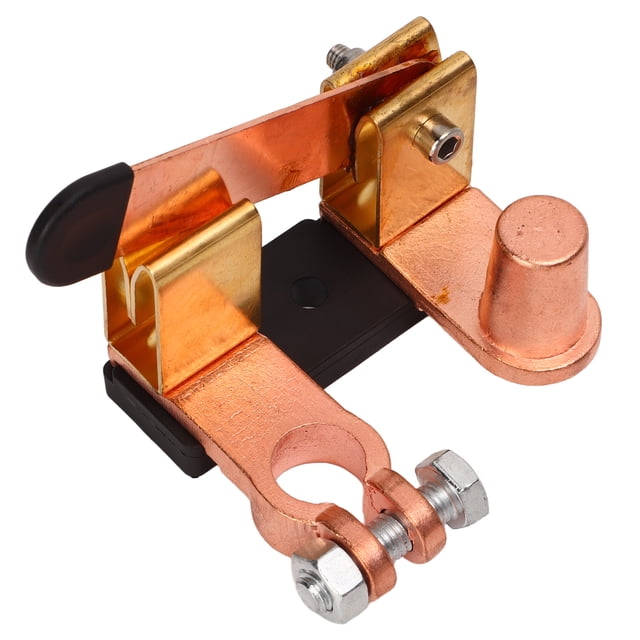 12V/24V Battery Disconnect Switch – Heavy-Duty Pure Copper Isolator For Cars, Trucks & Boats