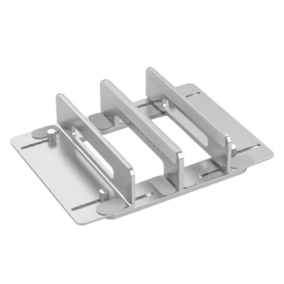 Vertical Laptop Desk Stand, Adjustable Aluminum Notebook Holder Efficient