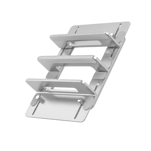 Vertical Laptop Desk Stand, Adjustable Aluminum Notebook Holder for Efficient Space Management Fashionable