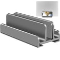 thumbnail image 1 of Vertical Laptop Stand Desktop Dock Holder For Computer, Tablet Aluminum Anti Slide Phone Desktop Holder, 1 of 7