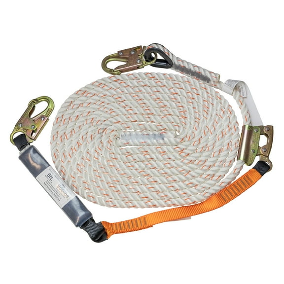 Vertical Lifeline Assembly Rope Size: 100'