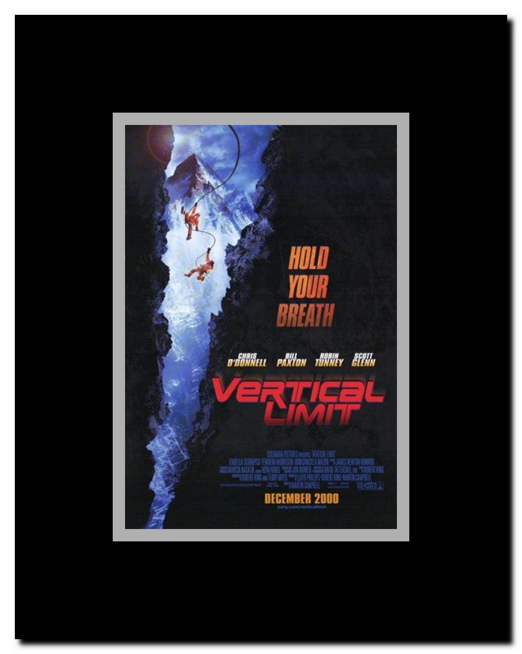 Vertical Limit Framed Movie Poster