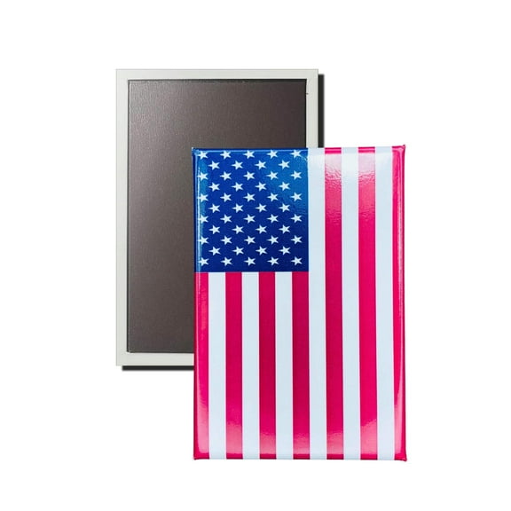 Vertical Magnet - Flag United States - USA | Refrigerator  Locker Display, Travel Souvenir Gift, Collectible Home Accent