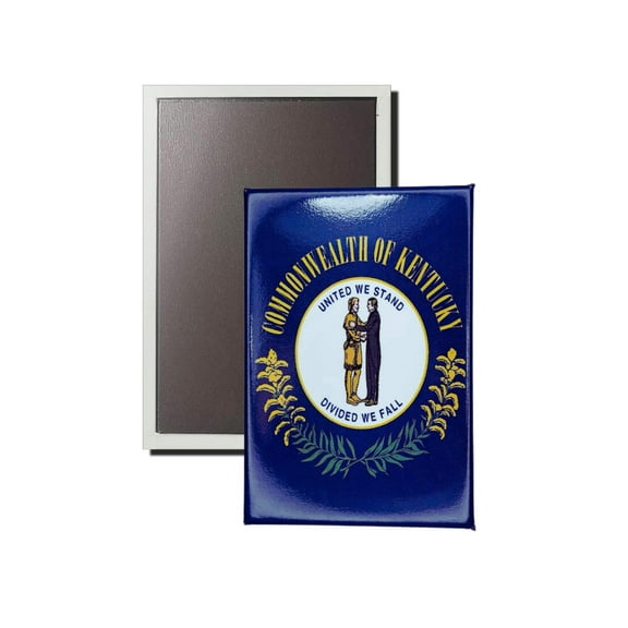 Vertical Magnet - State Flag Kentucky - USA | Refrigerator Locker Display, Travel Souvenir Gift, Collectible Home Accent
