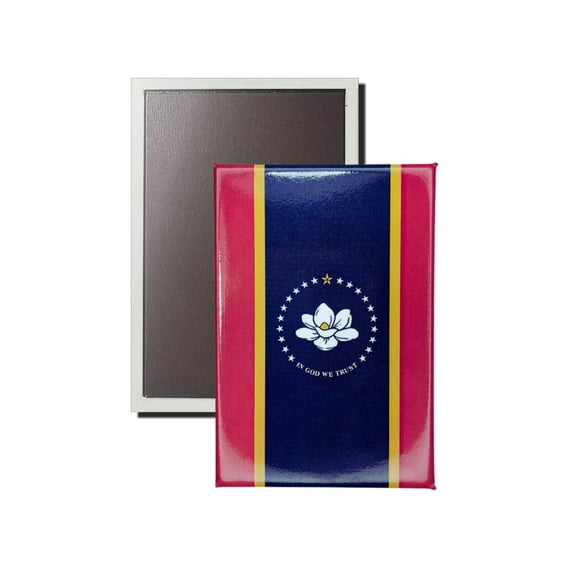Vertical Magnet - State Flag Mississippi - USA | Refrigerator  Locker Display, Travel Souvenir Gift, Collectible Home Accent