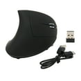 Vertical Mouse 2.4Ghz Wireless 3 DPI Breathing Light Quiet Plug and