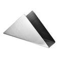 thumbnail image 1 of Vertical Napkin Holder, Gold Plated Stainless Steel, Triangular Design for Kitchen Counter, Dining Table, Restaurant, Stainless Steel Color, by FAJHHA, 1 of 8