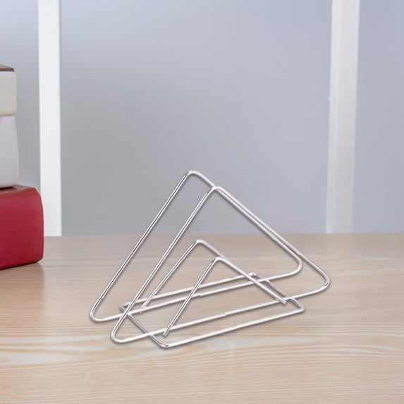 Vertical Napkin Rack - Stainless Steel, Space-saving Design, Rust-free Modern Craft, for Kitchen Countertop & Dining Table Organization, topliu