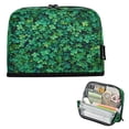 thumbnail image 1 of Vertical Pencil Case Pencil Bag Pencil Cases Large Capacity Storage Pencil Box Paintbrush Box Office Supplies Box Pretty Green Four-leaf Clover, 1 of 7