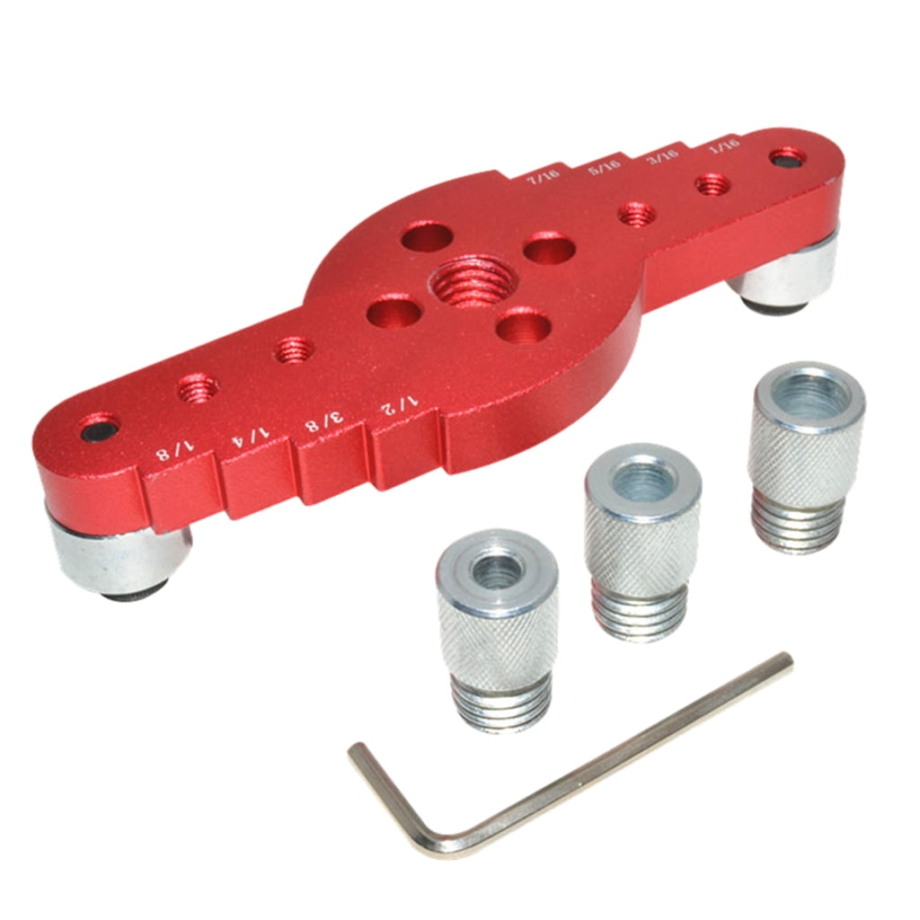 Vertical Pocket Hole Drilling Jig Woodworking Dowelling Jig Locator Wood Dowel Drill Guide Puncher Positioner Tools