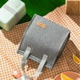thumbnail image 1 of Vertical Portable Meal Bag Insulated Lunch Tote Large Capacity Bento Food Container for Office Picnic Travel, 1 of 9