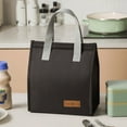 thumbnail image 1 of Vertical Portable Meal Bag Insulated Lunch Tote Large Capacity Bento Food Container for Office Picnic Travel, 1 of 7