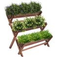 Vertical Raised Garden Bed, Freestanding Elevated Garden Planters with
