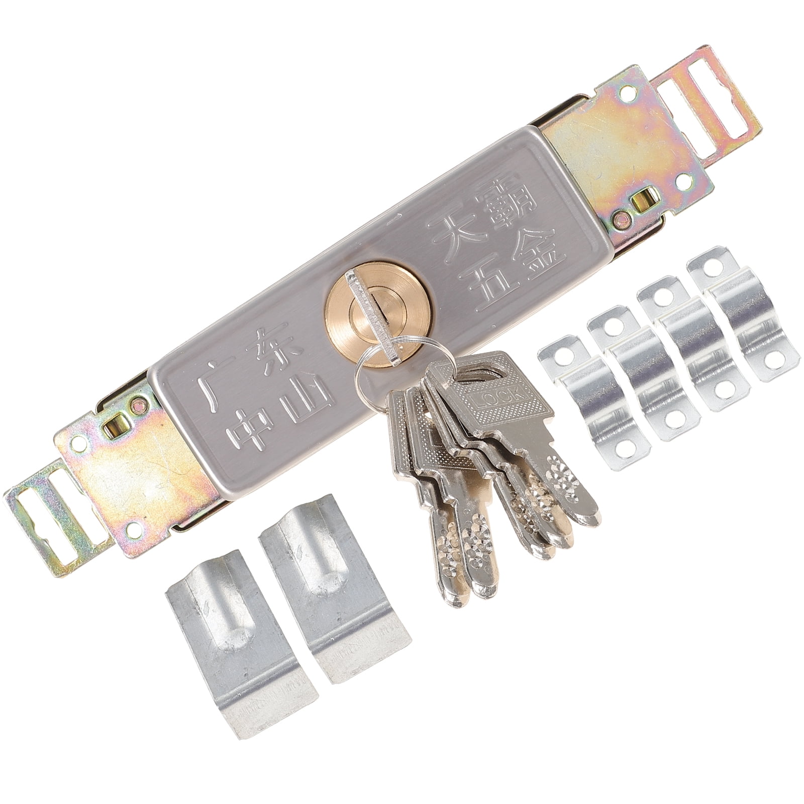 Vertical Roller Latch Door Lock for Garage Rolling Shutter Keyway Hinges and Rollers Doors