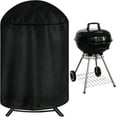 Vertical Round Smoker Cover, Kettle Grill Cover, 30 Inch BBQ Barbecue