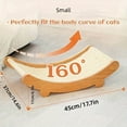 thumbnail image 1 of Vertical Sisal Cat Scratching Post & Bed with Multi-Surface Scratcher - Heavy-Duty Cat Tree for Sofa & Chairs, Furniture for Kittens and Cats, Space-Saving Design, 1 of 12