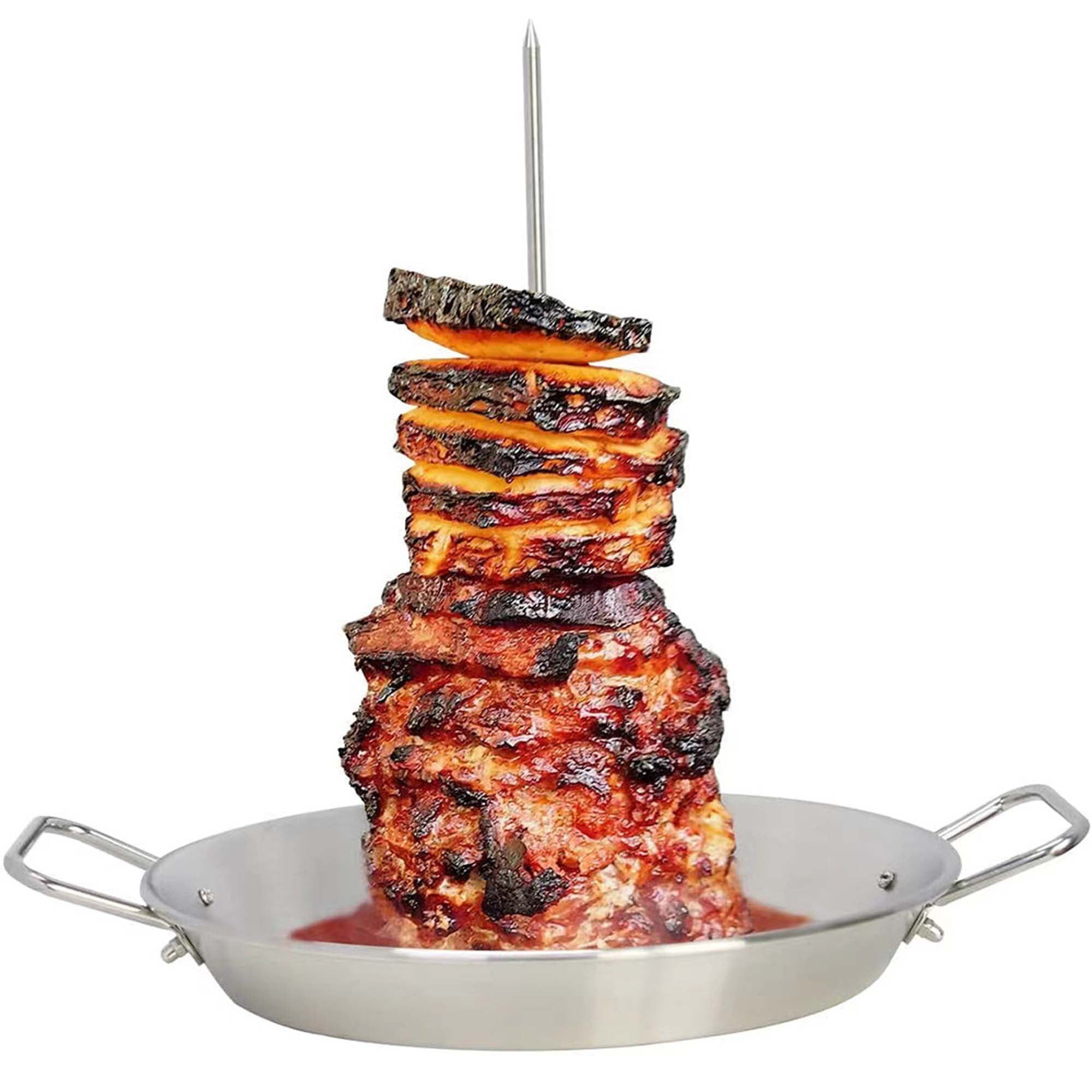 Skewered Shrimp Al Pastor Recipe - Over The Fire Cooking
