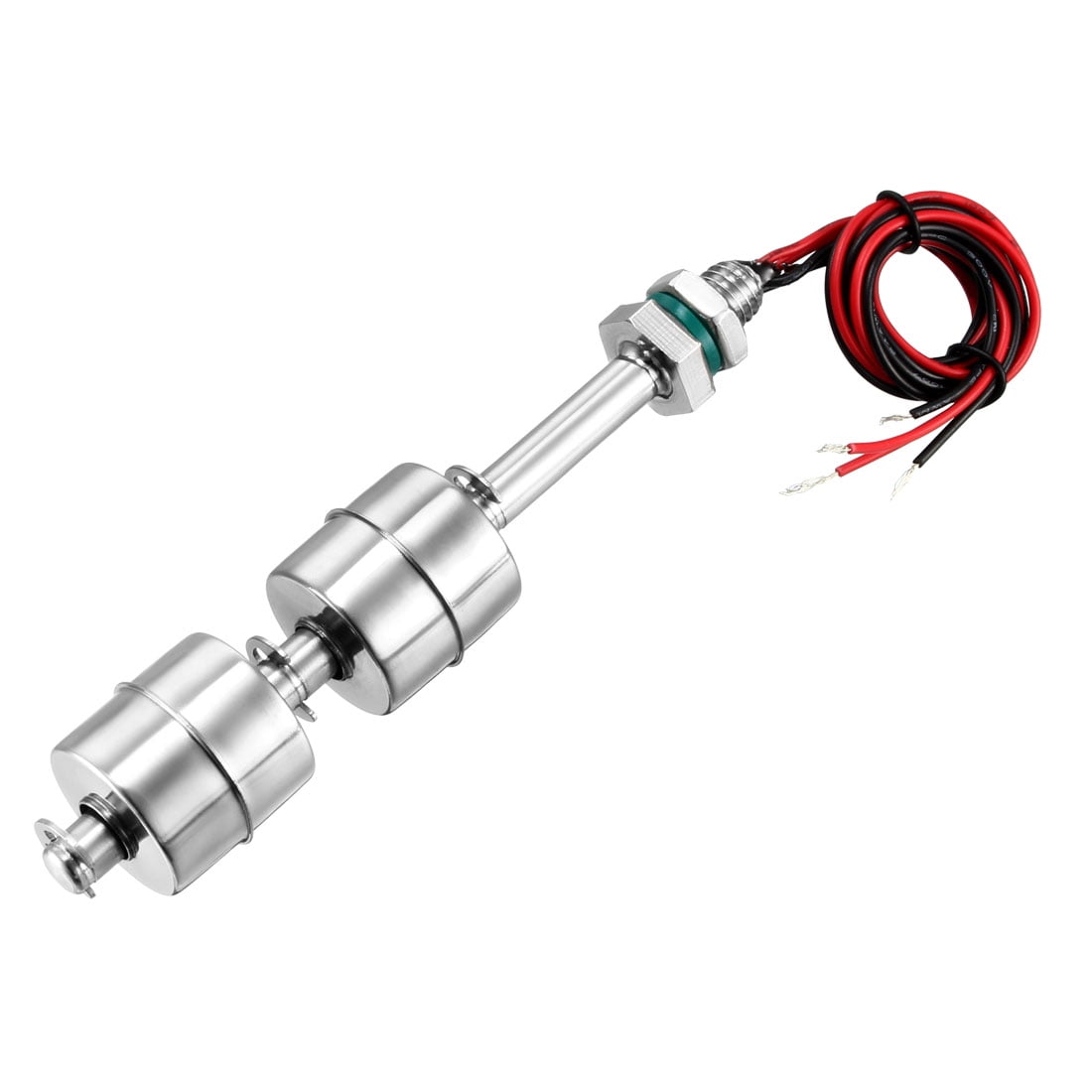 Vertical Stainless Steel Dual Ball Tank Liquid Water Level Sensor Float ...