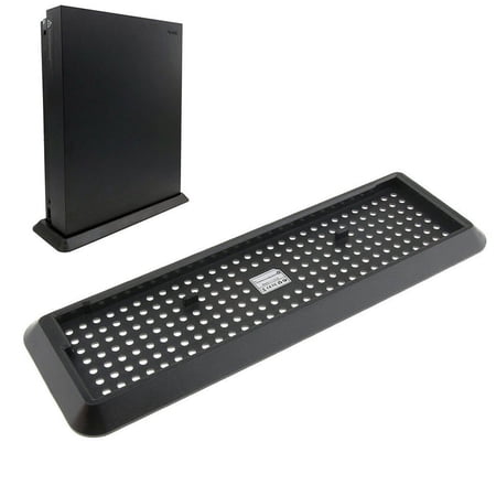Vertical Stand Mount Holder Base Cooling Vents Black For Xbox One X