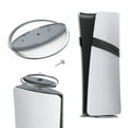 thumbnail image 1 of Vertical Stand for PS5 PRO/PS5 Slim/for PS5 Consoles, Universal Upright Round Dock Base Desktop Bracket Holder for All P5 Console Disc and Digital Editions, 1 of 9