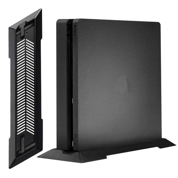 Vertical Stand for Playstation 4 Slim Console with Built-in Cooling Vents and Non-Slip Feet