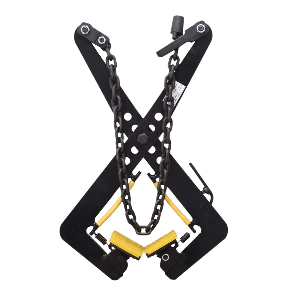 Vertical Stone Scissor Clamps 700Lbs Capacity, 12-17 Inch Adjustable Range for Marble, Glass, and Metal Slab Handling in Warehouses