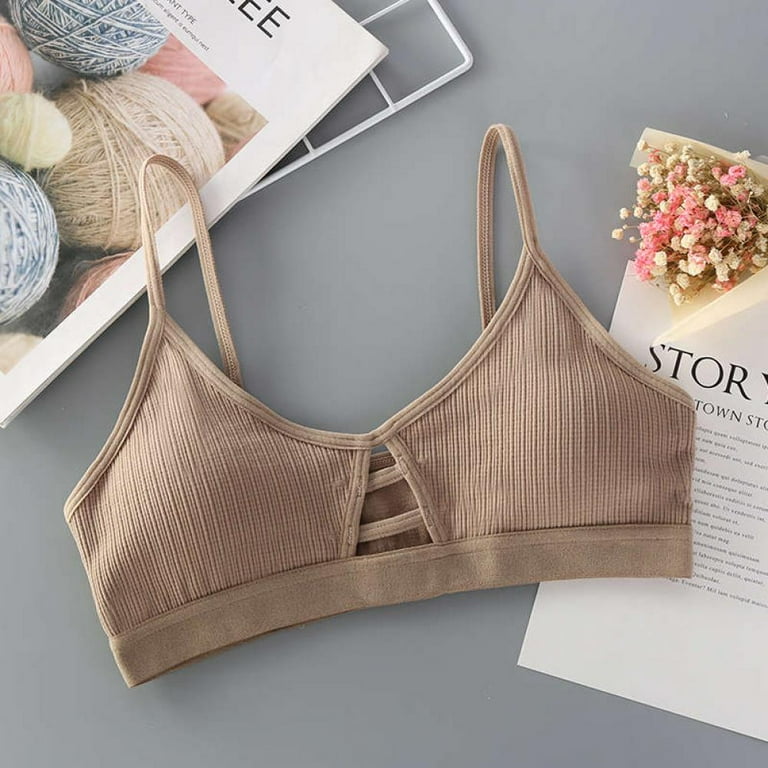 Cotton tube bra discount