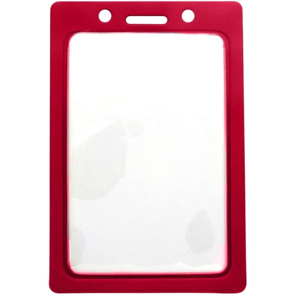 Vertical Top-Load Badge Holder