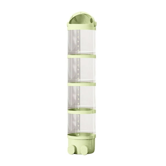 Vertical Toy Storage Tube | Transparent Stuffed Animal Organizer | Large Plush Toy Holder with Playful Design | Space-Saving Corner Organizer for Bedrooms