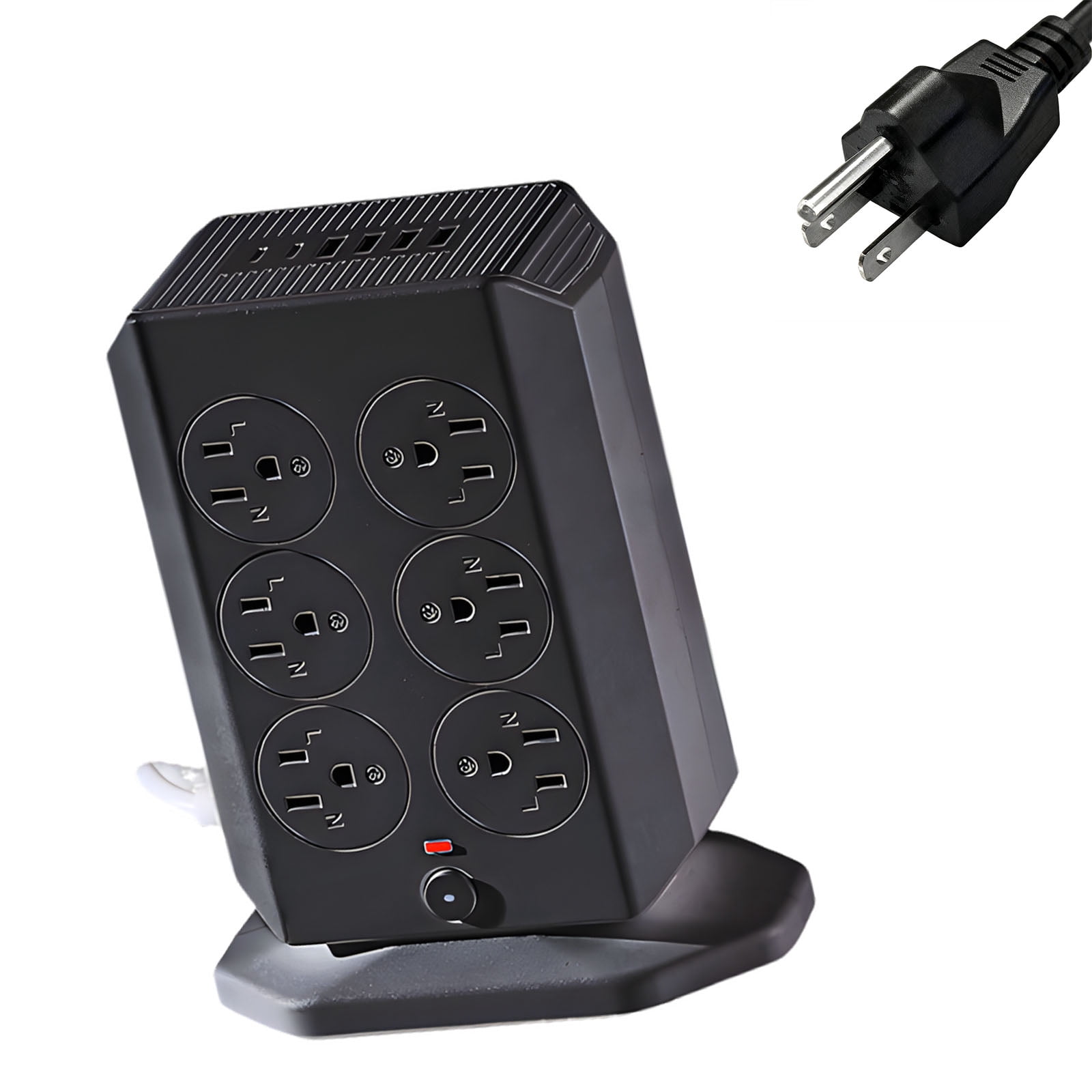 Vertical Type Power Outlet Strips 12 Outlets Efficient Solution ...