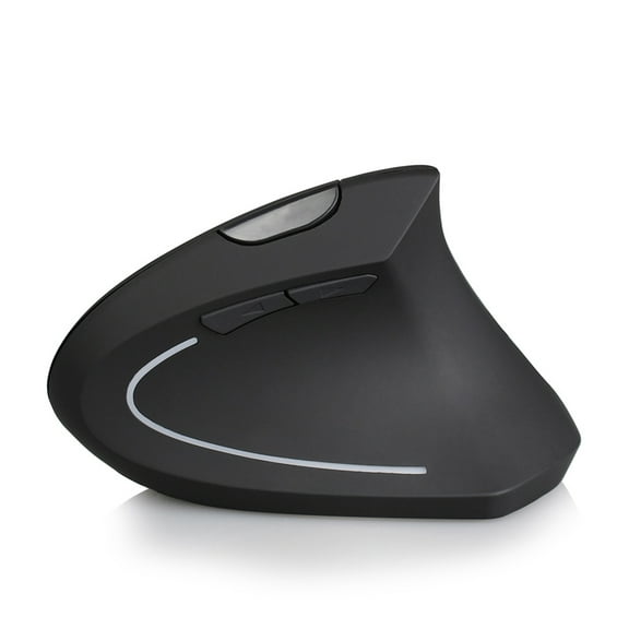 Vertical YWYT 2.4G Wireless Vertical Mouse Ergonomic Vertical Mouse Upright Mouse Optical Mouse 3 Adjustable Movement Speed Levels/ Plug&Play Black