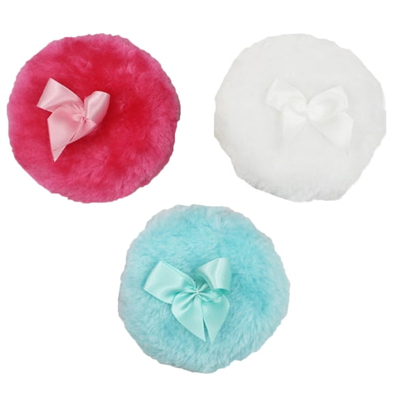 Vertical pile long fluffy sponge large fluffy powder puff facial body beauty powder puff,style:style2;