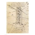 thumbnail image 1 of Vertically Standing Bird's-winged Flying Machine Poster Print by Leonardo Da Vinci (18 x 24), 1 of 1